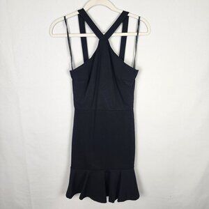 Guess by Marciano Halter Style Flutter Bottom Mini Dress XS